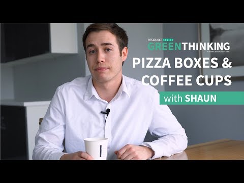Green Thinking | Guide to Recycling Pizza Boxes & Coffee Cups