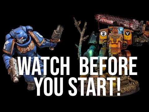 How to paint your first Space Marine : Everything you need to know