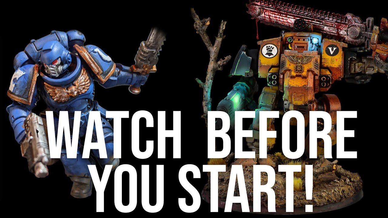 How to paint your first Space Marine : Everything you need to know