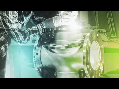 High Vacuum Manufacturing - Welding an ASA Cross