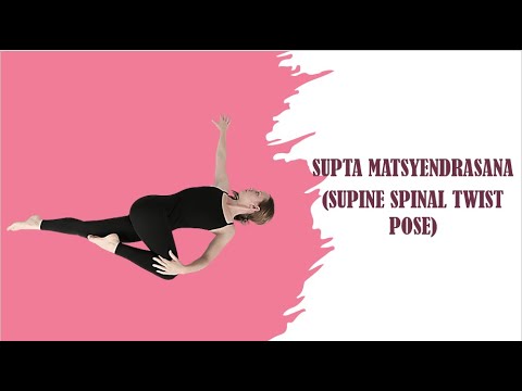 Beginners Yoga: How to do Supta Matsyendrasana | Supine Spinal Twist Pose
