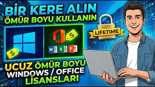 Bir Kere Alın Ömür Boyu Kullanın | Ucuz Ömür Boyu Windows / Office Lis
