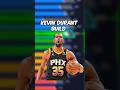 This 6 10 Kevin Durant Build Is OVERPOWERED On NBA 2K25 Shorts