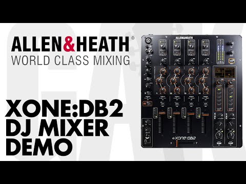 Allen and Heath - Xone DB2 Mixer Demo at GAK
