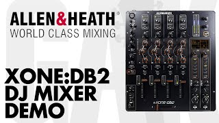 Video thumbnail for Allen and Heath - Xone DB2 Mixer Demo at GAK by GAK