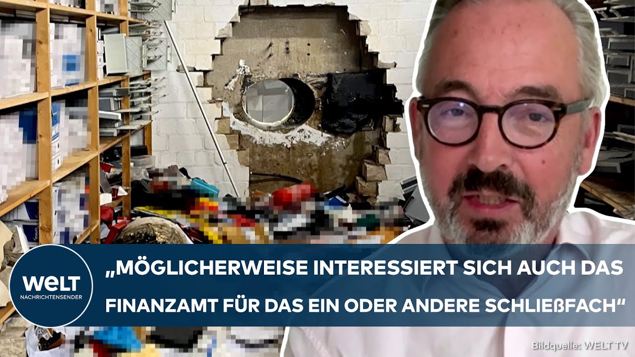 GELSENKIRCHEN: "Möglicherweise interessiert sich das Finanzamt für das ein oder andere Schließfach"