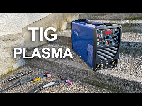 4 in 1 Multi (TIG) Welding Machine And Plasma Cutter - IPOTOOLS TC200ACDC | Unboxing and Test