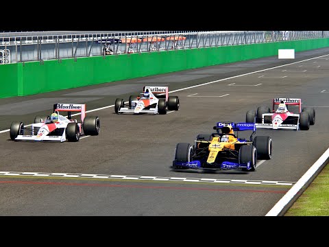 McLaren F1 2019 vs McLaren F1 1988-89-90 - Monza