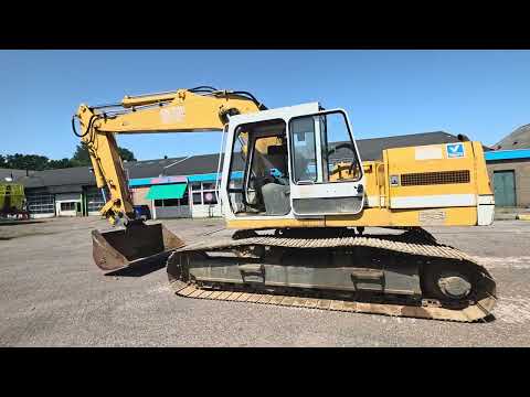 Liebherr R 912 LC crawler excavator video miniatuur