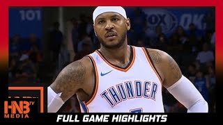 Oklahoma City Thunder vs Minnesota Timberwolves Full Game Highlights / Week 1 / 2017 NBA Season