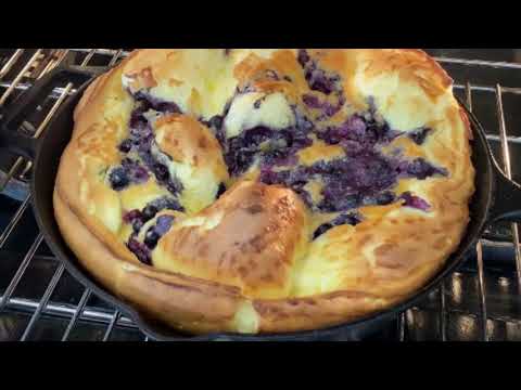 BLUEBERRY DUTCH BABY | EASY RECIPE