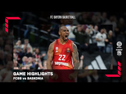 FC Bayern München Highlights | FCBB - Kosner Baskonia 96:89 | EL 25/26
