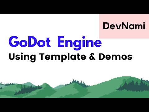 GoDot Engine How to Create New Project
