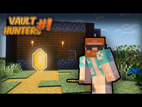 BRAND NEW MODDED WORLD - Episode 1 - Vault Hunters (Modded Minecraft)