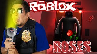 ROBLOX ROSES & CLOWN NIGHTS: SCARIEST ROBLOX GAME EVER MADE! GRUMPY COP SUPER NOOB DISCOVERS GHOSTS!