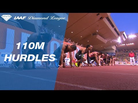Sergey Shubenkov 13.07 Wins Men's 110m Hurdles - IAAF Diamond League Monaco 2018