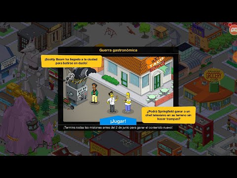 Los Simpson Springfield "Masterchof'21:Capítulo 01 - La Guerra Gastronómica"por andresditlof de 2021