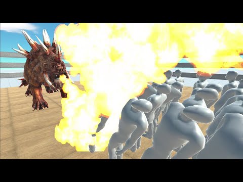 New Unit Hellhound joins and more attachable weapons! | Animal Revolt Battle Simulator