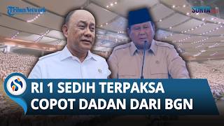 Ungkapan Kesedihan Prabowo Usai Copot Dadan Hindayana Cs dari Jajaran Pimpinan BGN