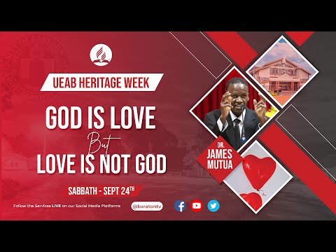 Heritage Week Day 7 Sabbath - For God so Loved the World: God is Love in Redemption | Sept 24, 2022