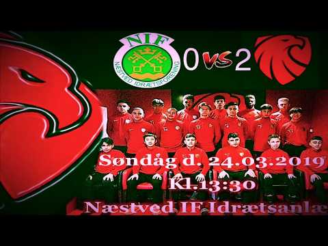 NÆSTVED IF (0-2) ISHØJ IF - U15 ØST 1, PULJE 2 FORÅR 2019