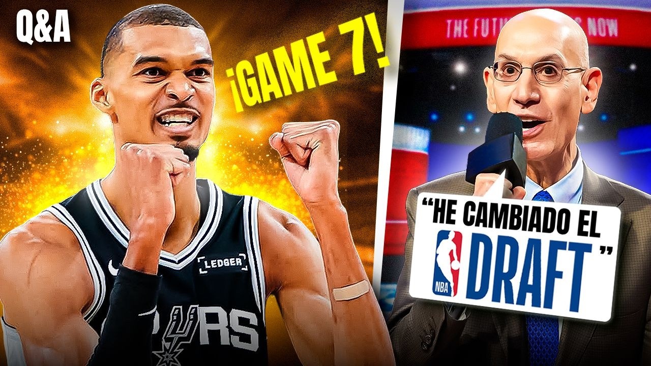 ¡GAME 7! ¡WEMBY RESPONDE! ¿ERROR DE LA NBA CON EL DRAFT?