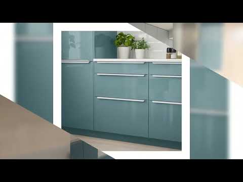 L shaped modular kitchen