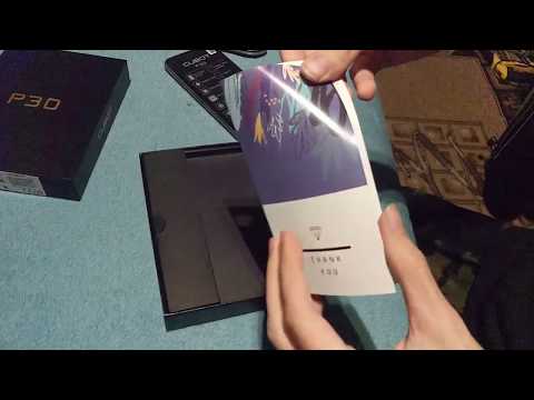 Cubot P30 Unboxing