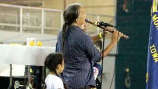 Luke Kapayou and Kevin Locke Flute and Singing.