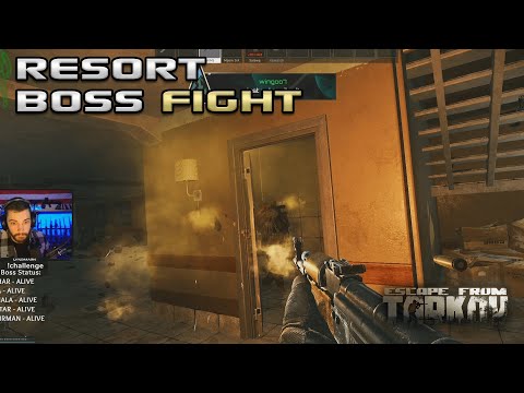 Boss Brawl At The Resort - Snowball Challenge - Escape From Tarkov