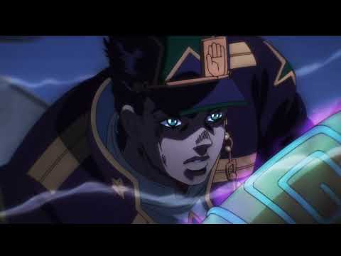[HD] ジョジョ • JoJo: Stone Ocean Part 3 - Pucci cuts Jotaro's Neck | Made in Heaven | EPISODE - 12