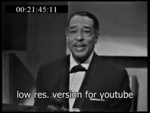 Duke Ellington - UK TV 1961