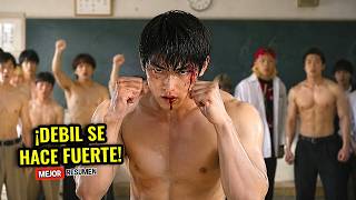 🔥CHICO AC0SADO APRENDE ARTES MARCIALES PARA DEFENDERSE EN LA ESCUELA| mejor Resumen