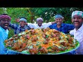 BIRYANI QUAIL BIRYANI Made With 200 Quail Marriage Biryani Cooking In Village Biryani Recipe