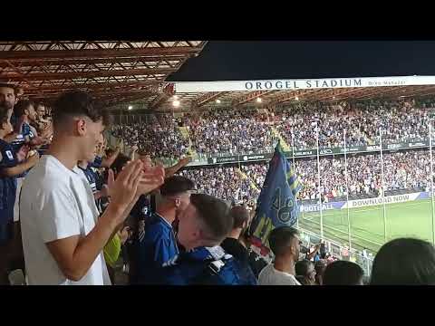 Inter - Lione live da Cesena goal di Barella 2-2