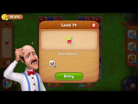 Gardenscapes Level 74