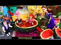 🍉🤪🫣🏊Barbie doll all day routine in indian village/Radha ki kahani/Barbie doll bedtime video