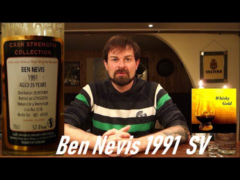 Ben Nevis 1991/2018 (Sherry Butt) Signatory Vintage (Whisky Verkostung Nr.464)