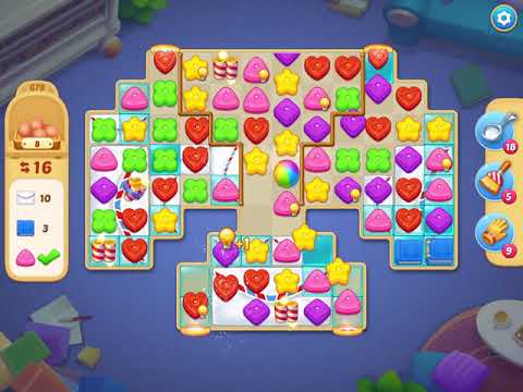 Walkthrough MATCHINGTON MANSION  Level 678 / NO BOOSTERS