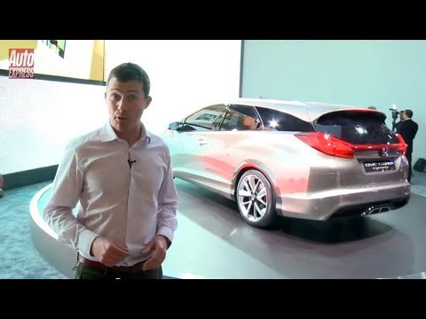 Honda Civic Tourer at the 2013 Geneva Motor Show - Auto Express