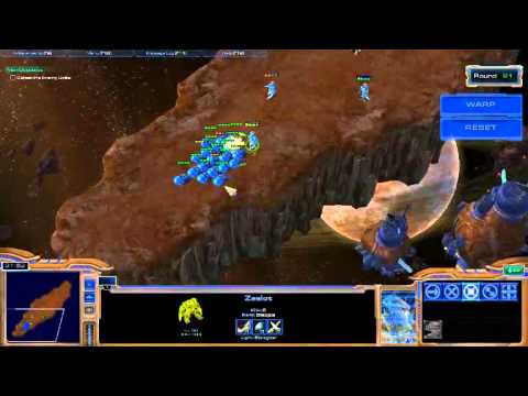 Starcraft 2: How to beat starcraft master round 21 so many banelings