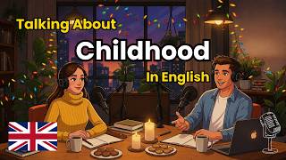 Talking About Childhood in English | Easy English Conversation Practice (A1–B1)