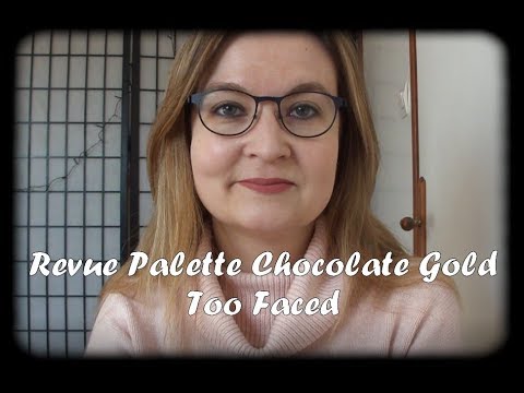 Revue Palette Chocolate Gold -Too Faced