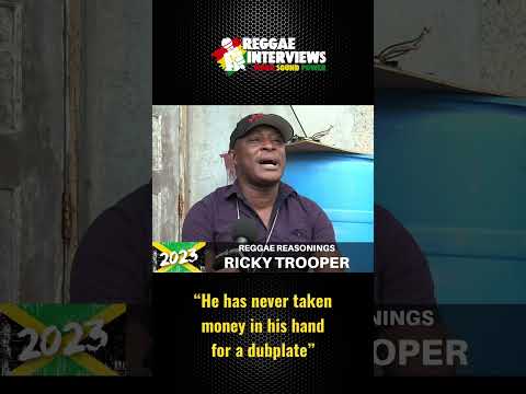 #RickyTrooper #ReggaeHistory #Killamanjaro #soundsystem #soundclash #reggaeinterviews #jamaica