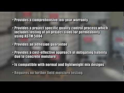 2012 NOVA Award Winner -- Concrete Admixture for Moisture Content (Barrier One)