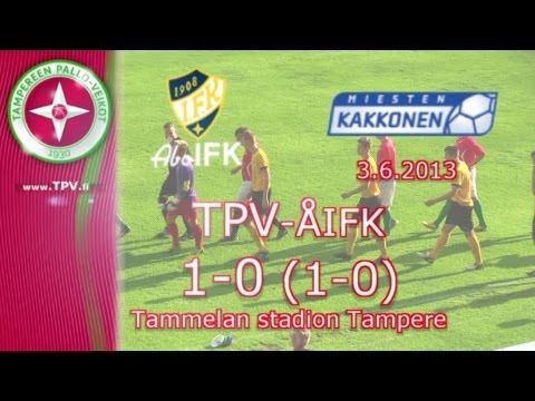 TPV-ÅIFK 1-0 (1-0) Kakkonen 3.6.2013 kooste