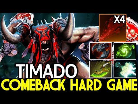 TIMADO [Bloodseeker] Power 4x Rupture Comeback Hard Game Dota 2