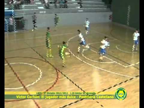 Víctor Cachón. El jugador 'mas dulce' Pastelería Castellano.