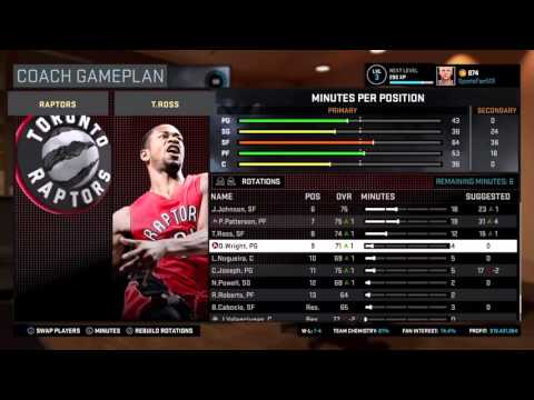 Staying above .500!-NBA 2k16 Toronto Raptors MyGM Ep 6