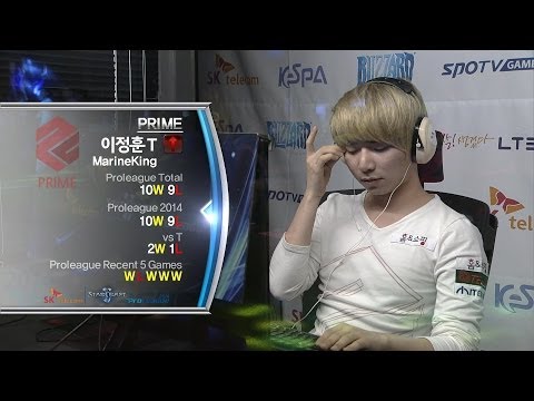 [SPL2014] Bbyong(CJ) vs MarineKing(PRIME) Set1 Frost -EsportsTV, SPL2014